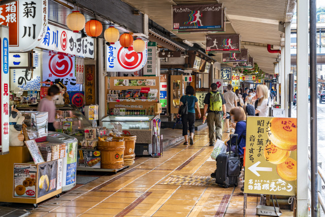 箱根湯本駅前商店街